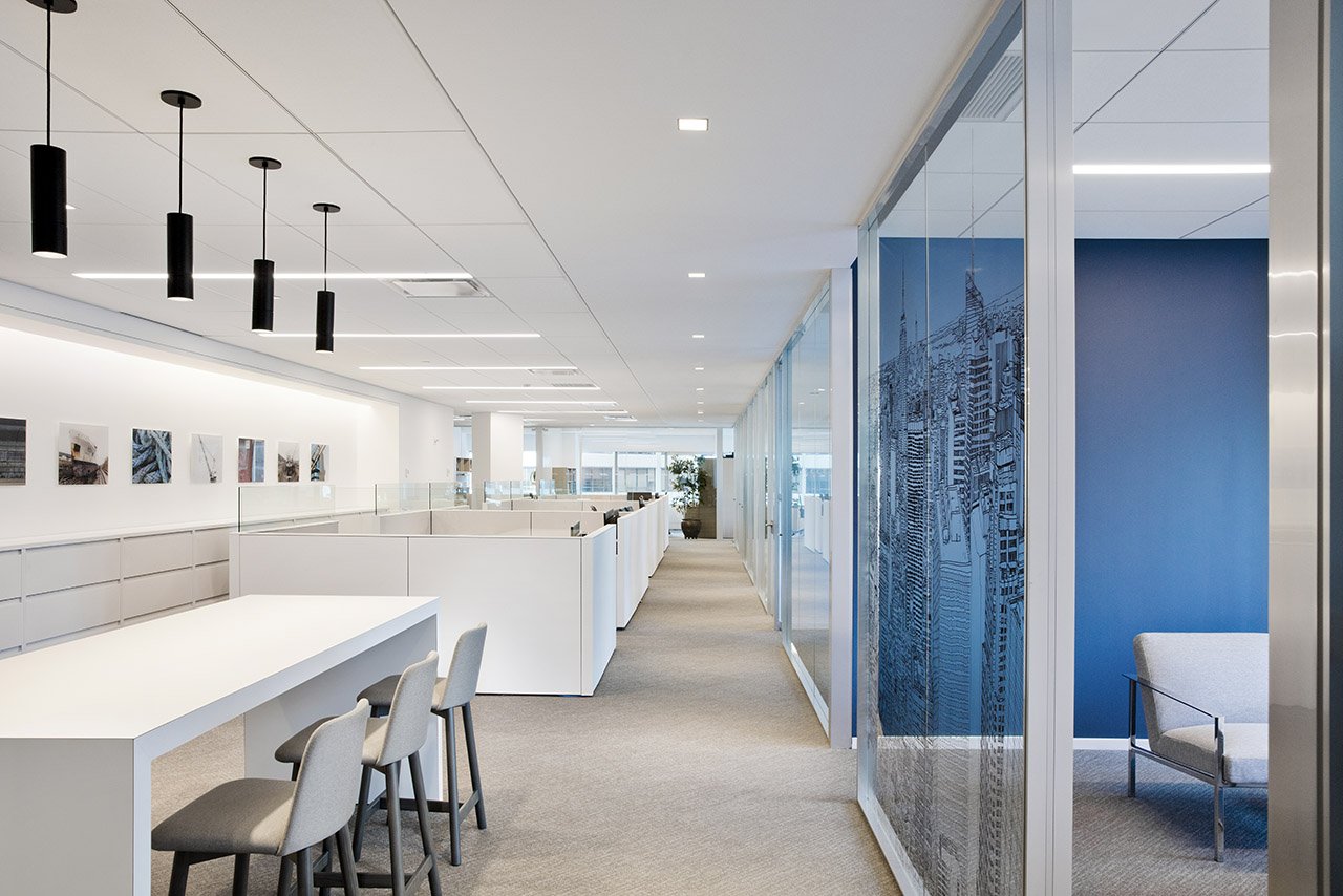 Boston Properties' Office Office Lighting Design One Lux Studio