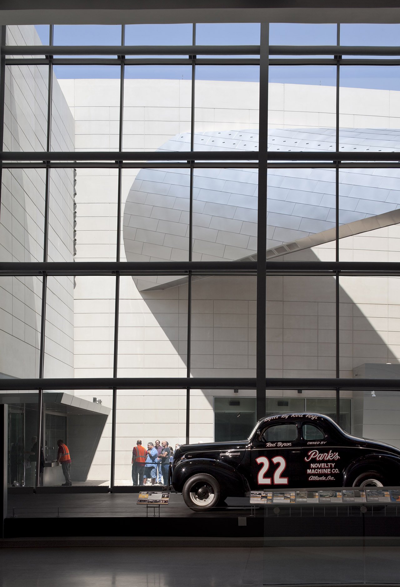 NASCAR Hall of Fame Designer Exterior Lighting One Lux Studio