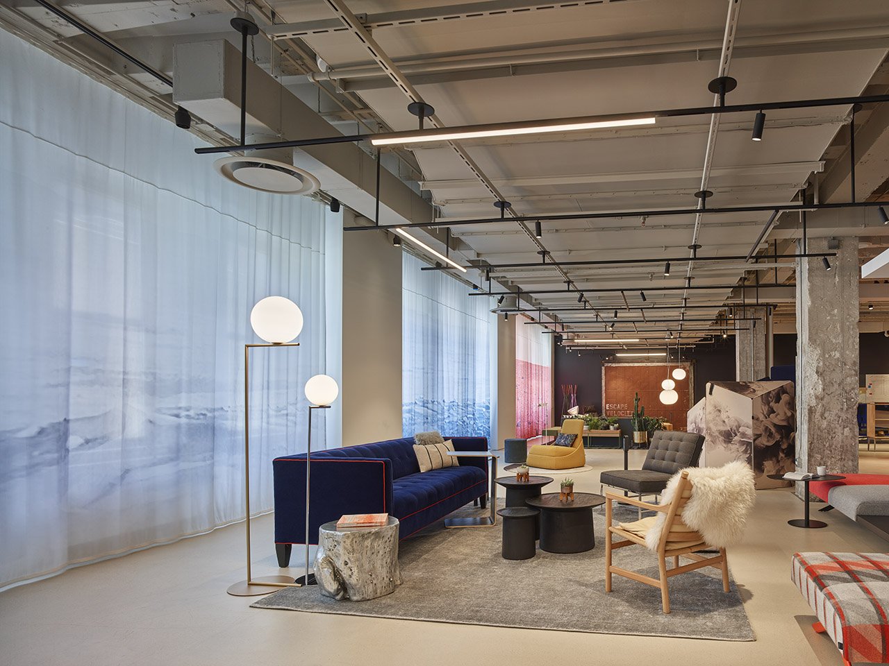 Steelcase Showroom Showroom Lighting Designer One Lux Studio