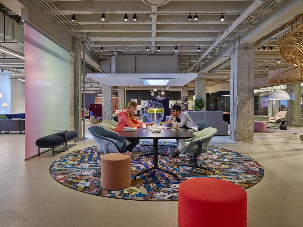 Steelcase Showroom Showroom Lighting Designer One Lux Studio